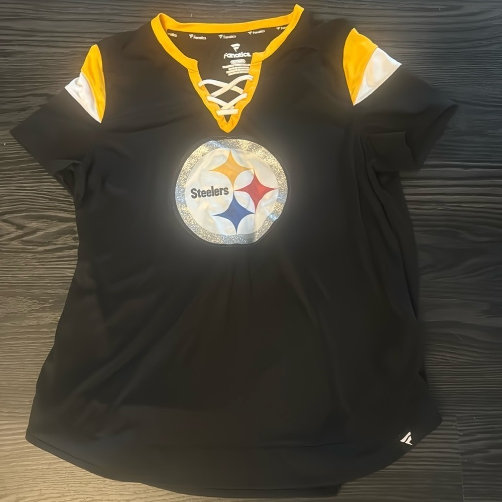 🍍FANATICS WOMENS STEELERS TOP🍍SZ XL🍍